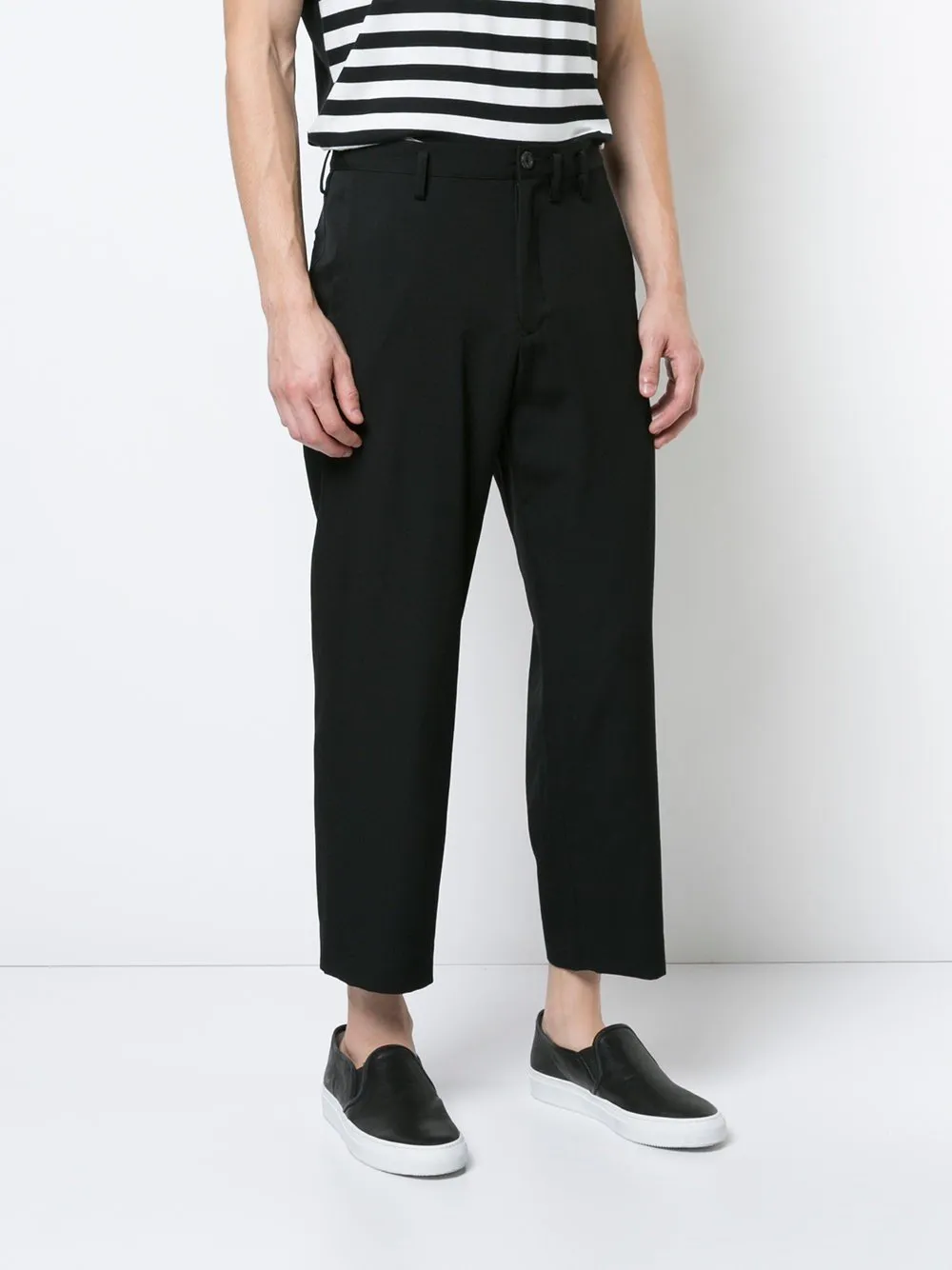 Wool Gabardine Jumpring Side Stripe Pant
